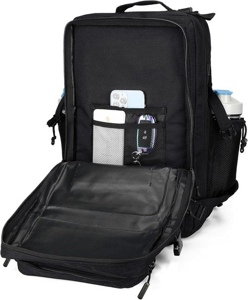 BAIXINGBAGS 45L Tactical Backpack - Waterproof Design for Men | Ideal for Tactical Operations (Black)