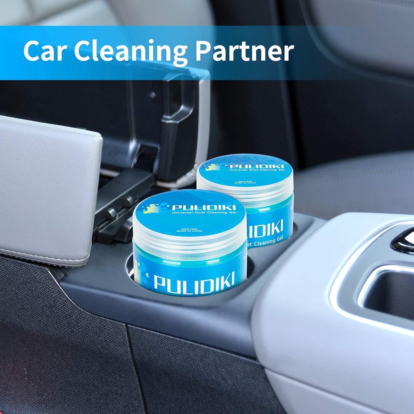 PULIDIKI Car Cleaning Gel - Universal Interior Cleaner Slime | Perfect Auto Detailing Kit for All Vehicles