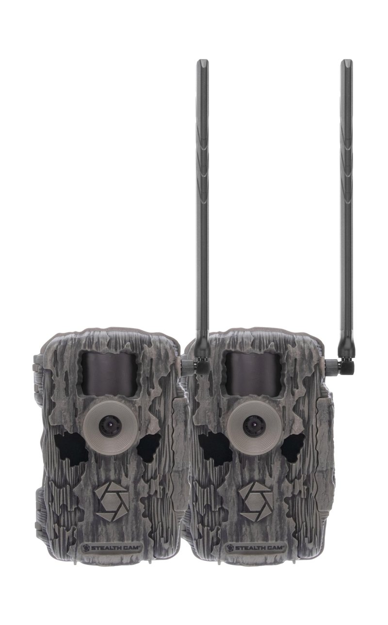 Stealth CAM Fusion X-Pro 2 Pack Dual Sim 36 MP Photo & 720P HD Video 0.4 Sec Trigger Speed Wireless Hunting Trail Camera - Available on AT&T & Verizon