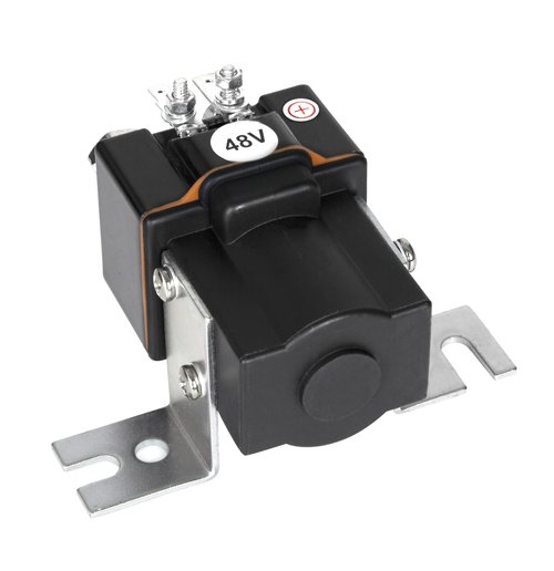 Sabeweile 48V Golf Cart Solenoid 4 Terminal Coil with Resistor Assembly - Replaces OEM 101908701 102774701 5722 16077 SW80-1275P 1014947 - Fits Club Car DS 1995 & Up Precedent 2004-2008