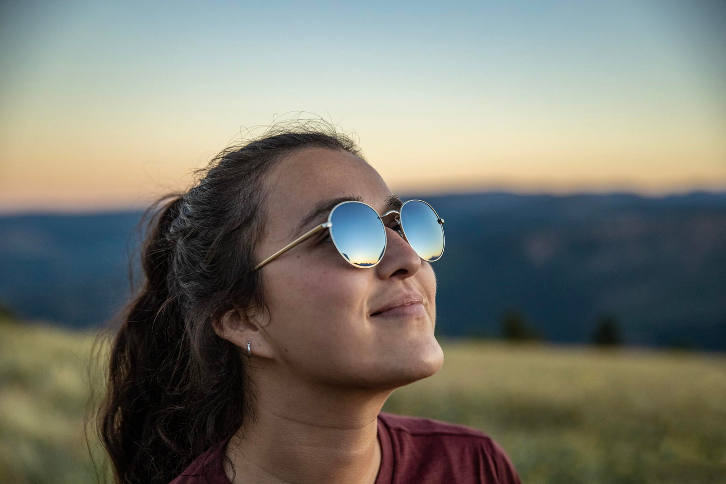 Suncloud Bridge City Polarized Sunglasses – 100% UV Protection – Comfortable Fit, Trendy Design – for Men & Women – Gold + Polarized Aqua Mirror Lenses