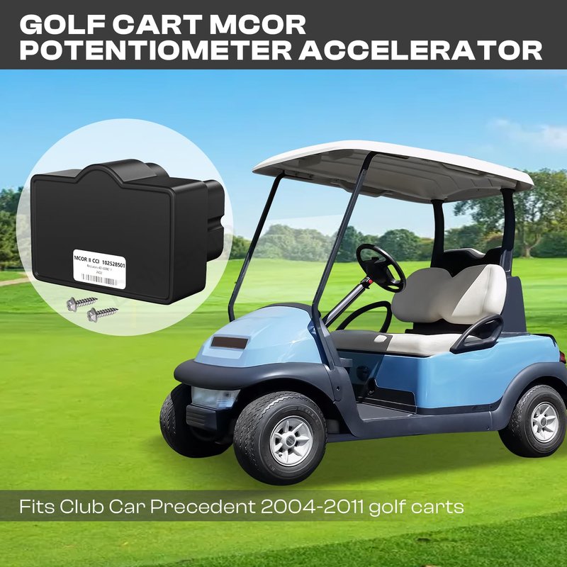 DRIVE UP MCOR Motor Controller for 2004-2011 Golf Cart, Club Car Precedent MCOR Potentiometer Accelerator, Replace 103327901