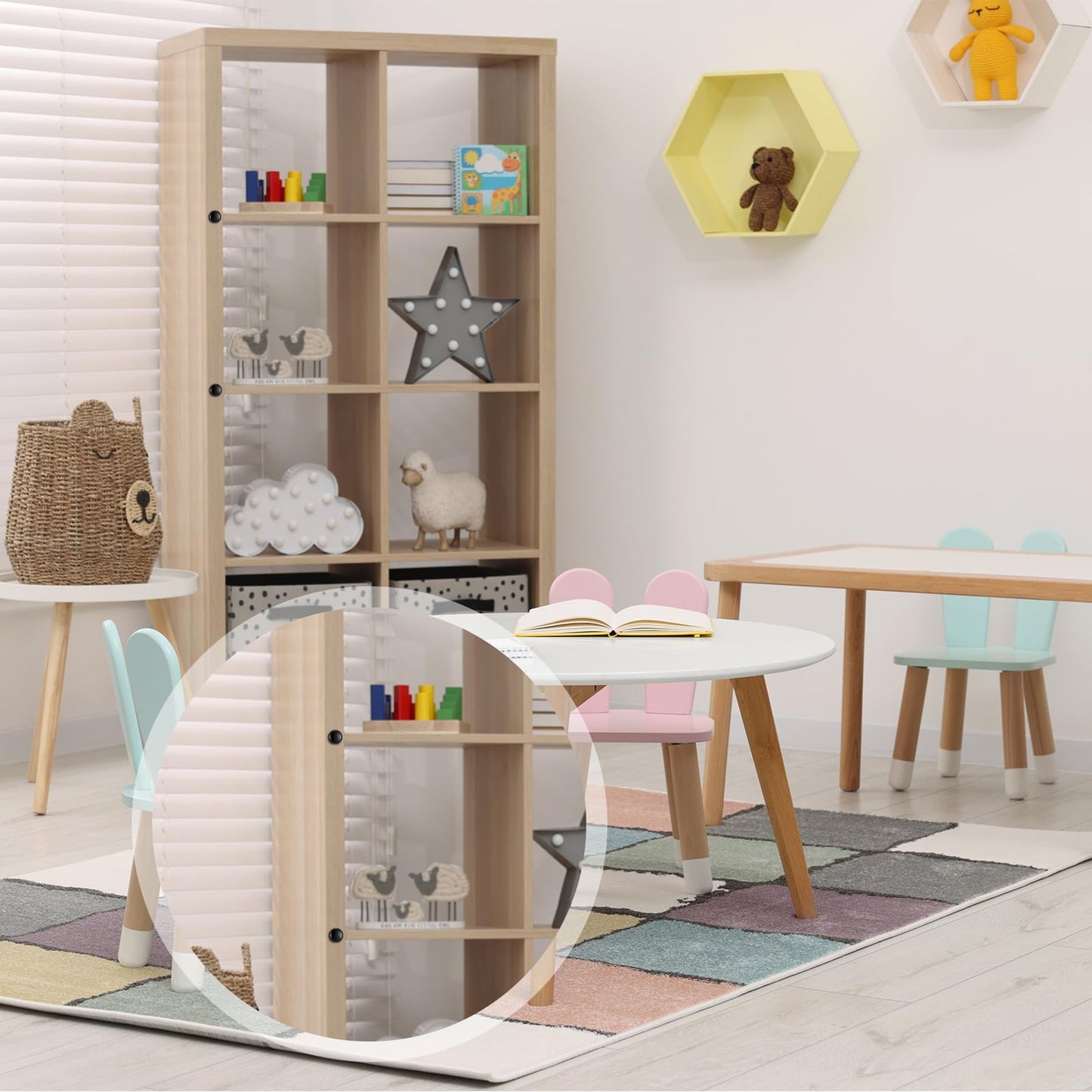 Zhengmy 3 Inch Shutter Screws and Caps Bulk Shutter Fasteners 304 Metal Stainless Steel Screws with Vinyl Caps for Outside Windows Hardware Railings Furniture(24 Set,Black)