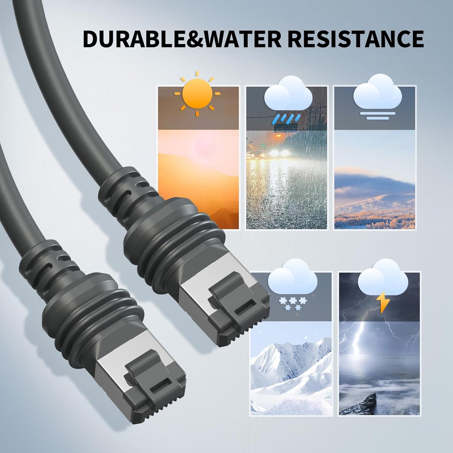 75FT Starlink Gen 3 Waterproof Extension Cable - Replacement for Standard Model