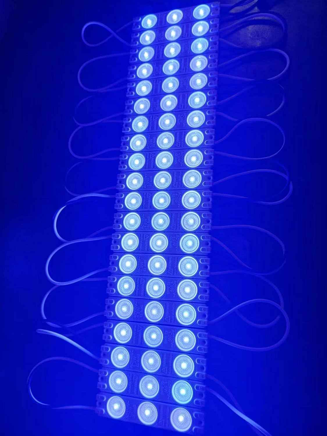 110V AC LED Module - 100pcs 1.5W White Decorative Lights for Signage & Advertising