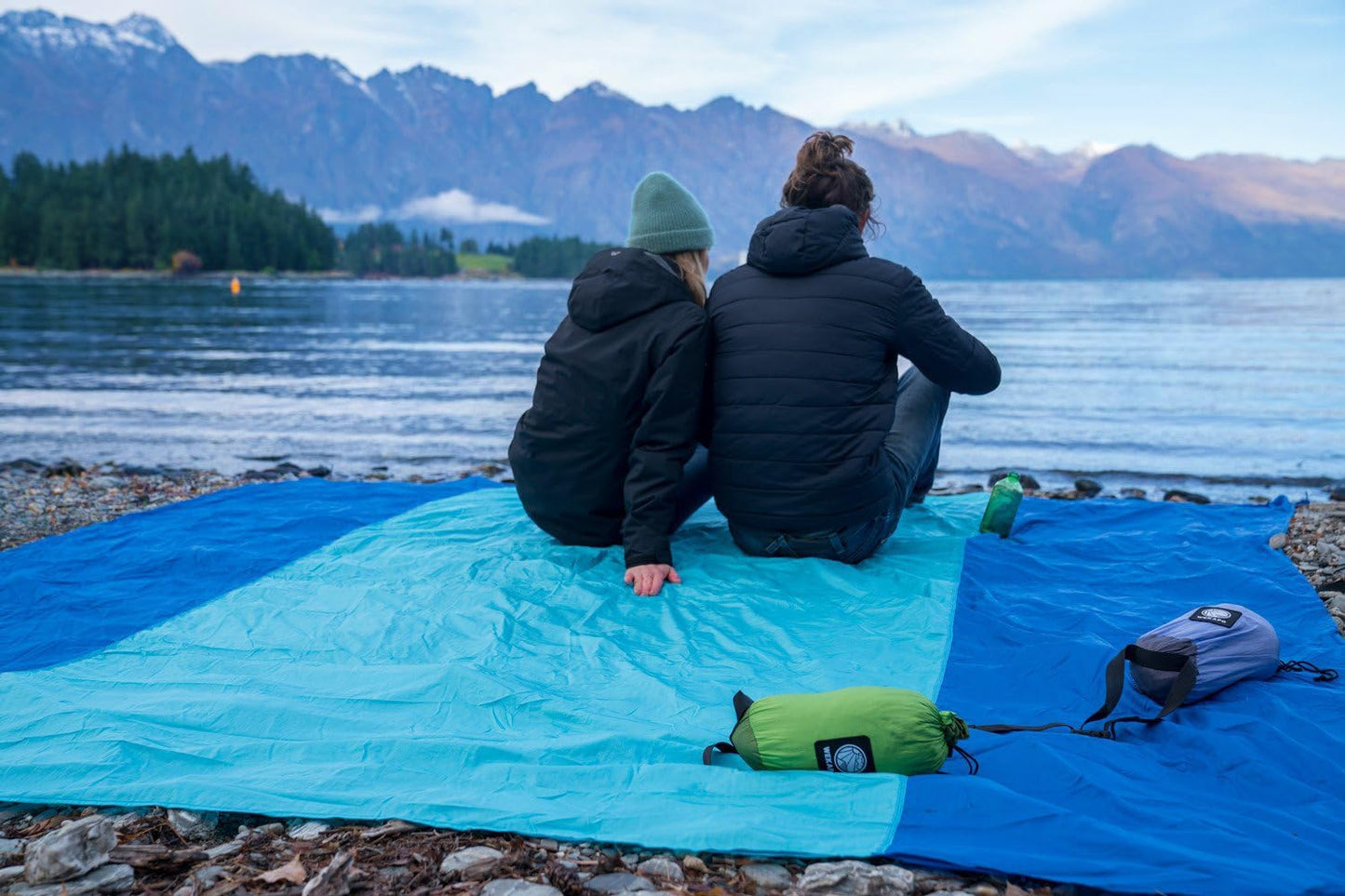 WEKAPO Beach Blanket - Extra Large Sandproof & Waterproof Mat | Quick Drying for Picnics, Camping & Vacations