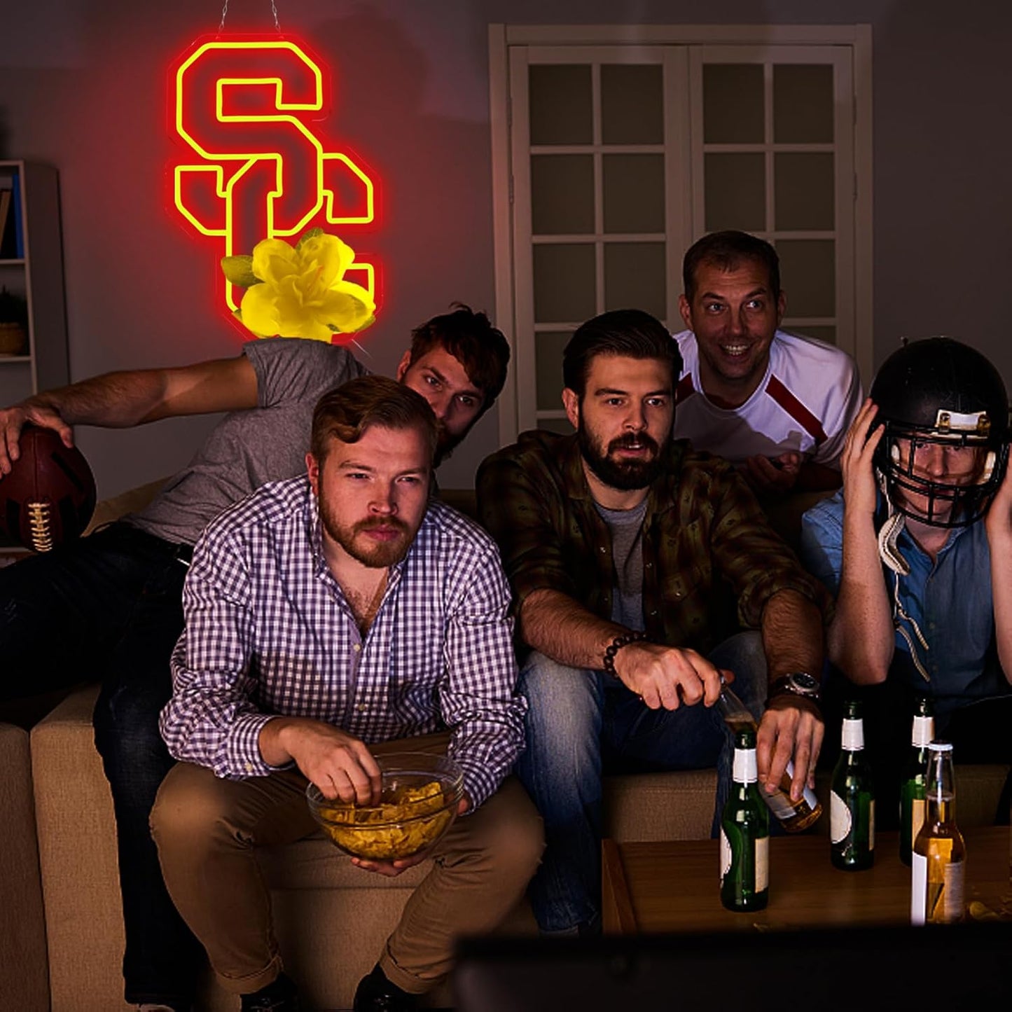 New York Yankees Neon Wall Sign - LED Baseball Team Decor for Man Cave & Bedroom, 13x15 Inch, Perfect Birthday & Christmas Gift