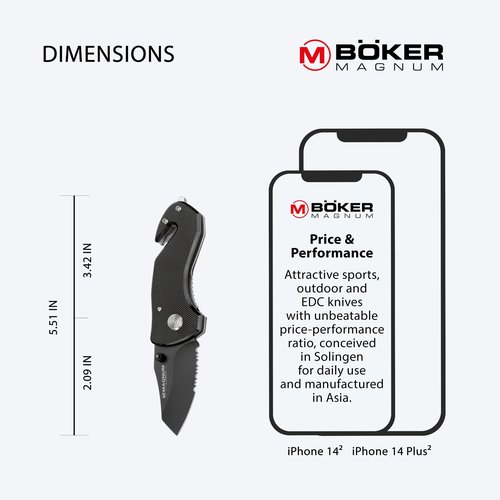 Magnum Compact Rescue Knife