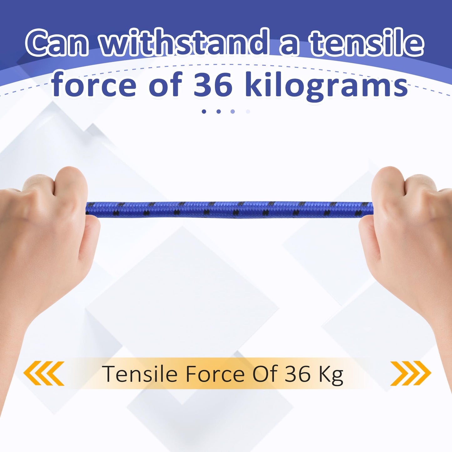 Roadtofree 8 Pack Bungee Cords with Hooks,Elastic Bungee Straps,Includes 40",32", 24", 16",Heavy Duty Outdoor Bungie Straps to Packing for Tent,Camping,Fastening Items,Storing Packages