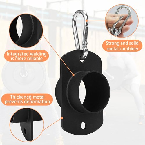 **Skiennix T-Bar Row Platform | Landmine Eyelet Attachment for 2-Inch Olympic Bar**