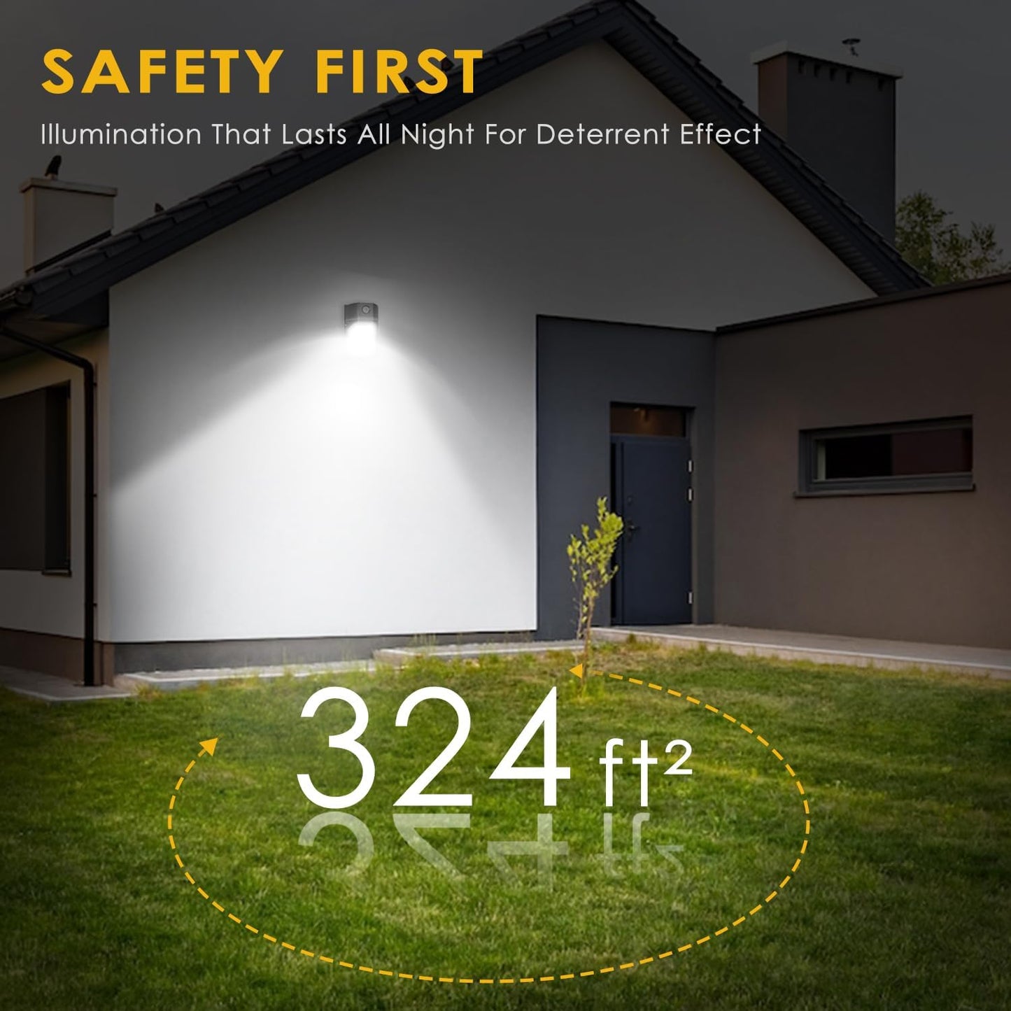 30W LED Wall Pack Light - Dusk to Dawn Sensor, 3600LM, 5000K Daylight, Waterproof Outdoor Security Lighting (2 Pack)