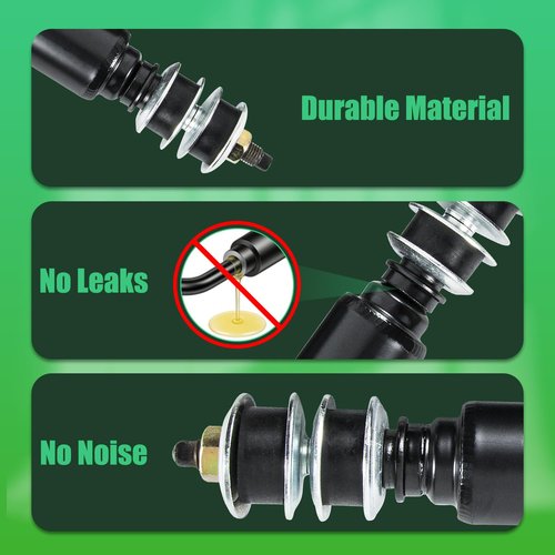 RANSOTO Rear Shock Absorber Set for Club Car DS & Precedent Golf Carts, Replacement for 1014236 102706401 1013164, Fits Gas & Electric Models 1988-Up, Golf Cart Suspension Kit (Pair)
