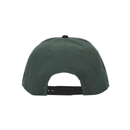 Friday the 13th Jason Mask Traditional Snapback Cap Green