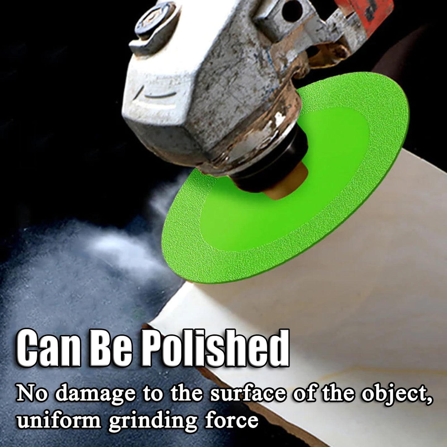 3Pack Rock Slab Grinding Disc,Glass Cutting Disc for Angle Grinder,4" X 7/8” Tile Cutter Blade,for Wet and Dry Cutting of Stone,Jade,Wine Bottles,Etc