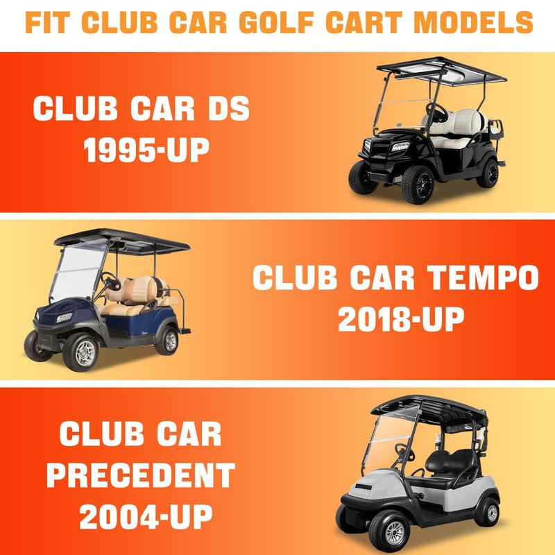 MOSNAI Club Car Brake Cluster Assembly, Driver & Passenger Side Rear Brake Assembly Fits Club Car DS Precedent 1995-UP Tempo 2018-up Golf Cart,OEM# 1018233-02,103380201,103380202,1018233-01