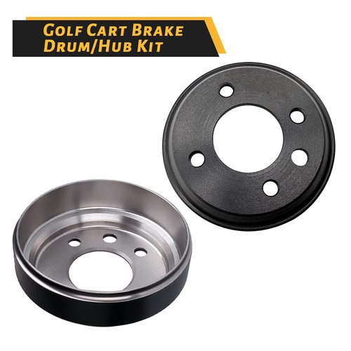 CLUBRALLY Golf Cart Brake Drum/Hub Kit, Applicable to Yamaha G1-G22 G29 1978-Up Gas or Electric Golf Cart OEM#JW8-G6521-00-00