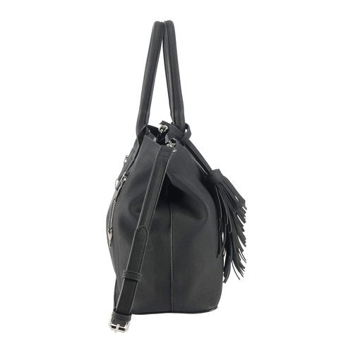 Browning Concealed Carry Purse, Premium Holstered Handbag with Safety Locking Option, Miranda (Black)