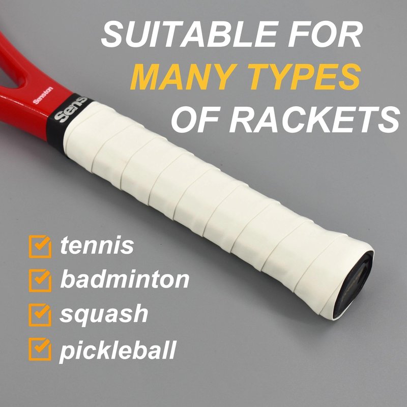 Senston 3pcs Racquet Grips Tape for Tennis/Badminton/Squash
