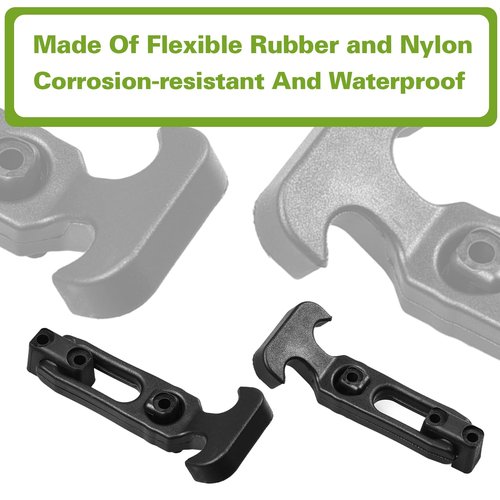 Shu-Ran Cooler Latches Rubber Latches Replacement for Cooler,Boat,Golf Cart,Tool Box,Off-Road Vehicles,Farm Machinery, Flexible T-Handle Draw Latches(4 Pack)