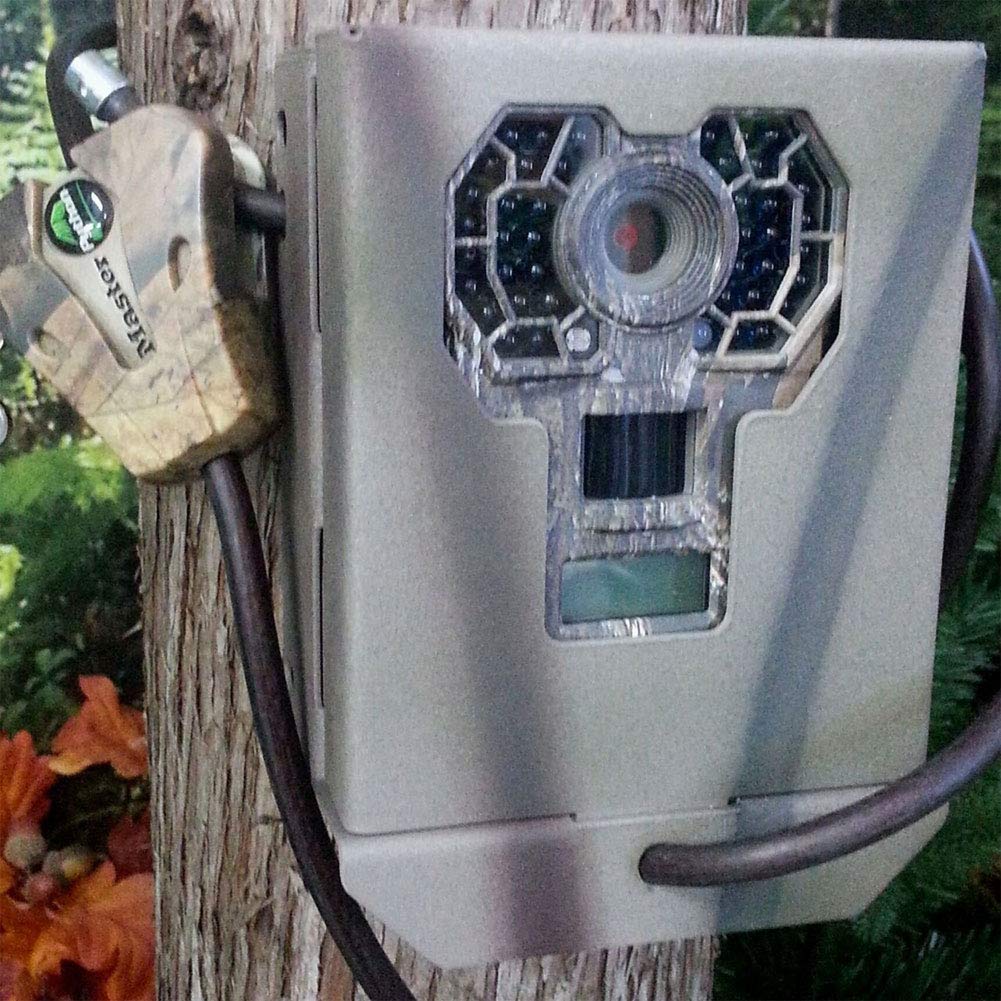 CAMLOCKBOX Theft-Deterrent Powder-Coated Steel Security Box Compatible with Stealth Cam G Series Trail Cameras (17700)