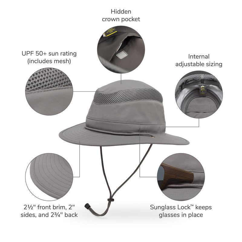 Sunday Afternoons Unisex Charter Escape Hat, Sand, L
