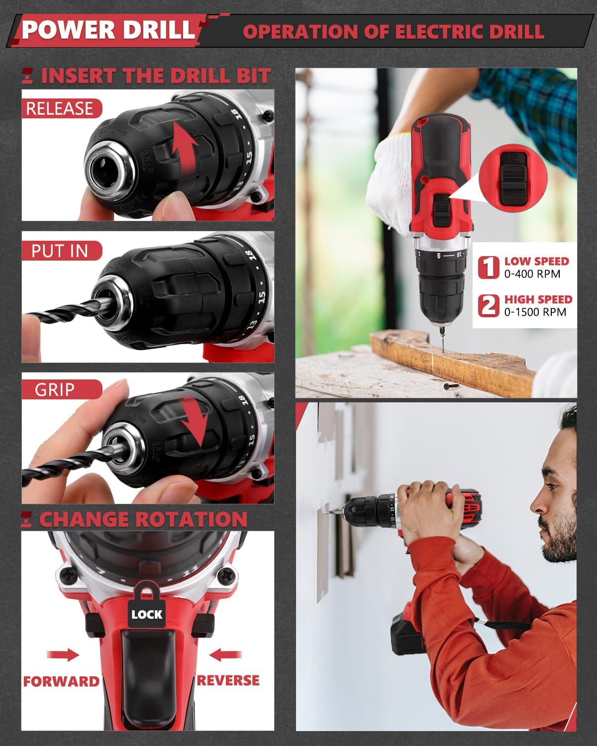 149-Piece KingTool Home Repair Tool Kit - Complete Mechanic Set with Toolbox for Home, Office & College
