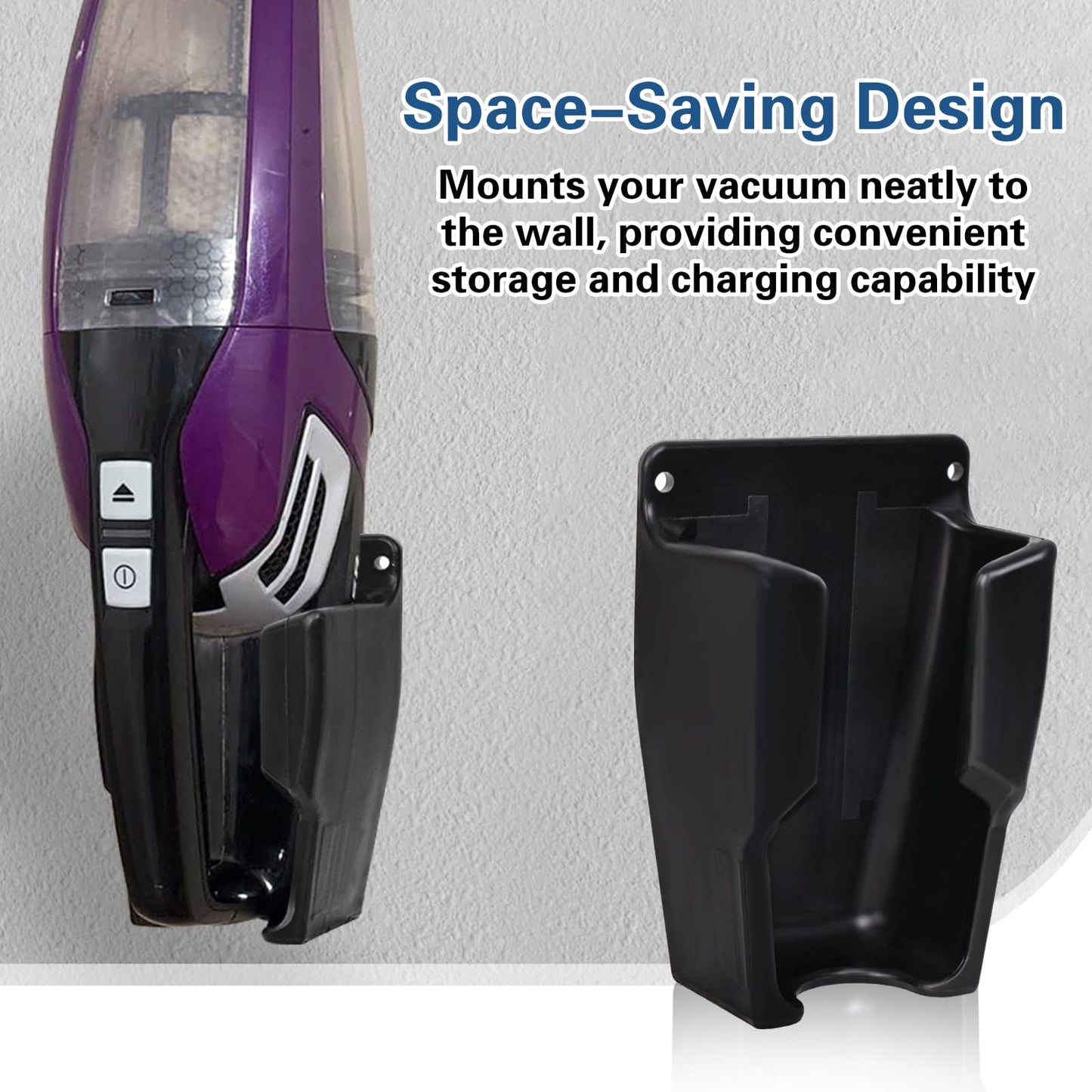 BROQIXIN Wall Mount for Bissell Pet Hair Eraser Handheld Vacuum | Compatible with Models 2390, 2390A, 2284W, 23903 & Auto-Mate