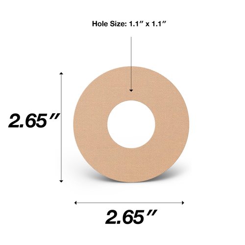 SIMPATCH Adhesive Patch - Pack of 30 - Multiple Colors Available (Beige)