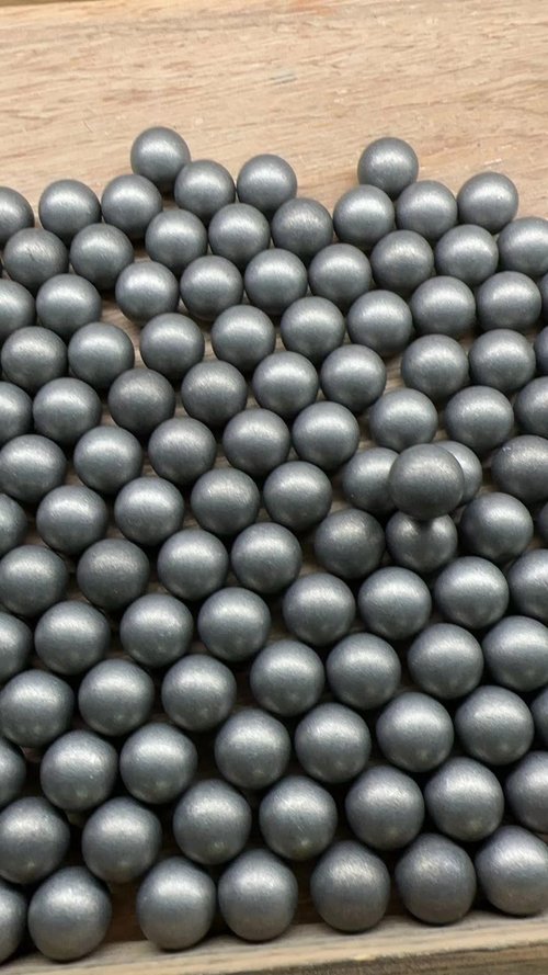 Alien Play 100 Counts Solid 50 Cal. Aluminum Balls for Self Defense, 2.8 Gram Reusable .50 Caliber Powerful Alu Balls Fit for t4e TR50/HDR 50/BP50 (Aluminum, Metallic Grey)