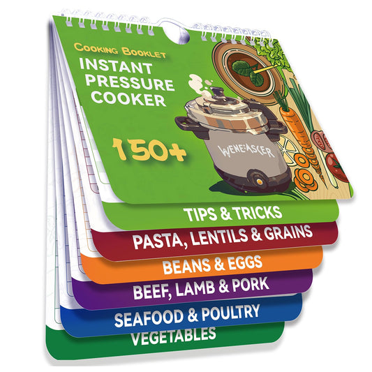 150+ Foods Instant Pot Magnetic Cheat Sheet Magnet - Instant Pot Accessories, Pressure Cooker Cooking Guide, Quick Reference Instapot Cookbooks, Kitchen Gifts for Women