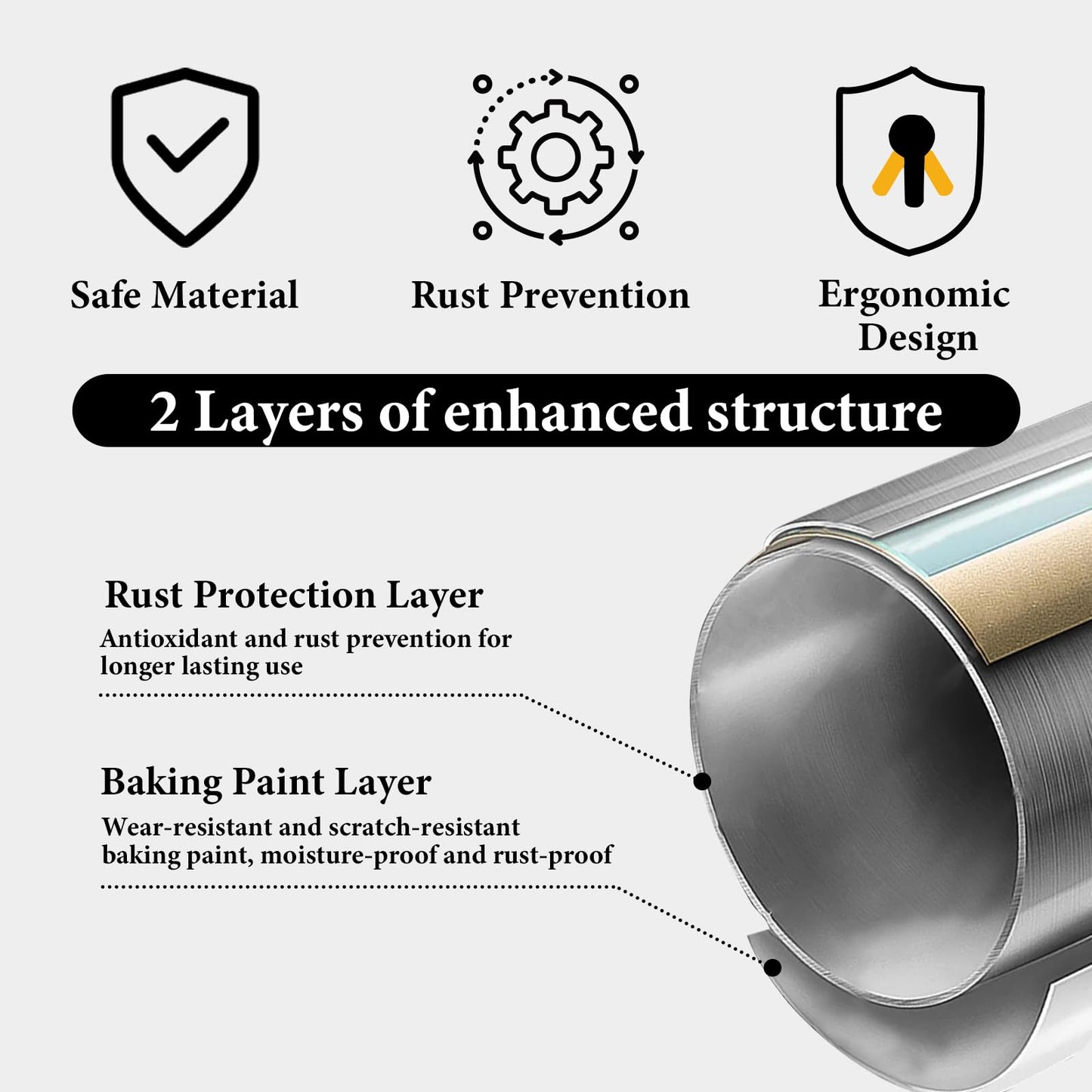 Clothes Hanger Reaching Hook, Attic Pull Down Hook Extendable 36-66inch Sponge Handle Hard to Break Apply to Closet Poles for Hanging Clothes Closet Extender Hanging Rod Clothesline Pole.