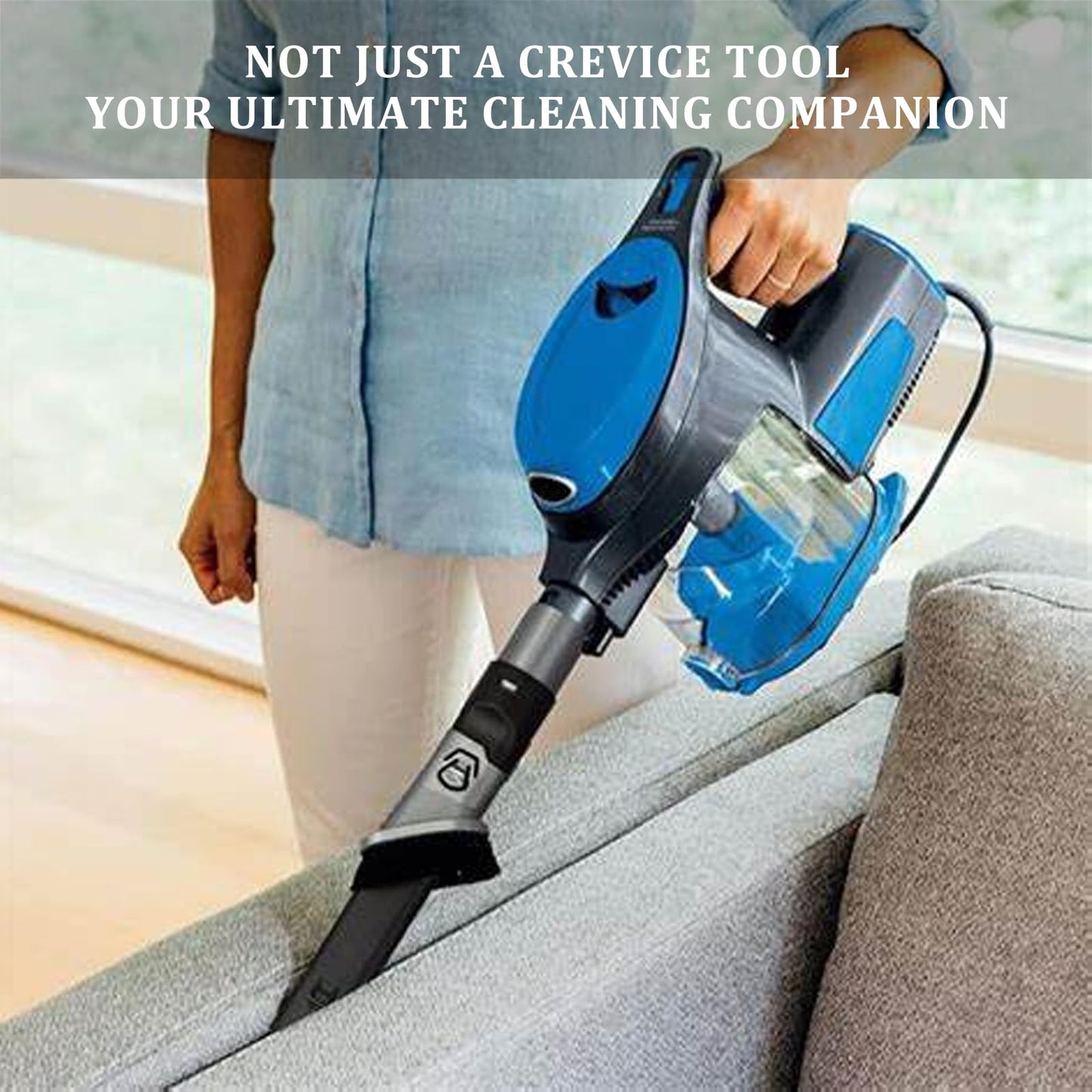 Crevice Duster Tool for Shark HV322 HV301 NV752 NV650 NV800 NV151 ZD201 LA502 AZ2001 HZ2002 Rotator/Rocket/Duoclean/APEX/Navigator Vacuum Cleaners Extended Reach Attachments Brush