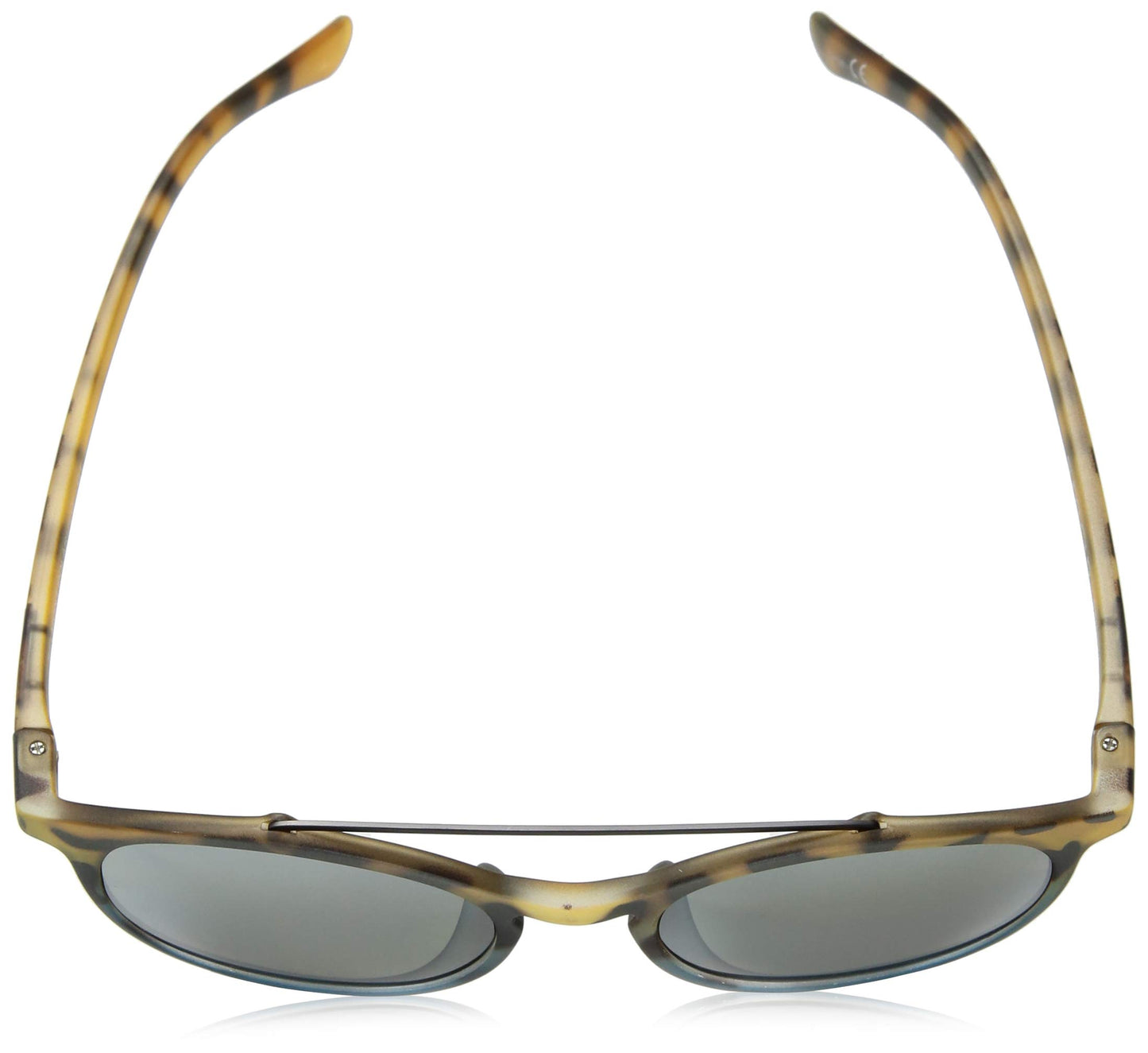 Suncloud Belmont Polarized Sunglasses, Matte Tortoise Blue Fade / Polarized Silver Mirror, One Size
