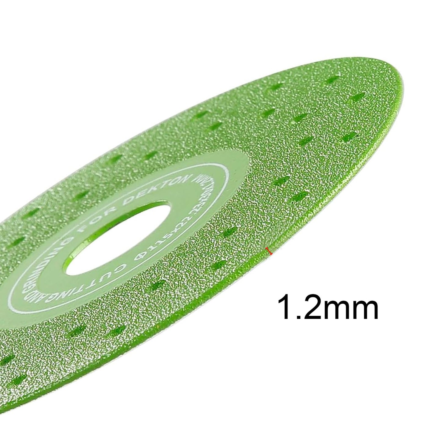 2Pcs 4-1/2'' Rock Slab Grinding Disc, 1.2'' Diamond Ultra Width Tile Blade 7/8'' Arbor, 45° Chamfer Rock Slab Flat Grinding Cutting Piece,Ultra-Thin Tile Saw Blade Rock Slab Cutting Wheel