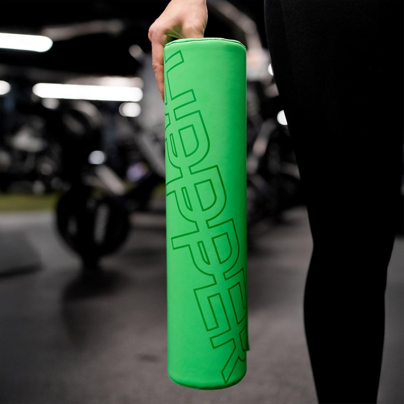 UPPPER Barbell Pad for Hip Thrusts and Glute Bridges - 1.5” Thick Foam for Comfort and Support, Secure Hook-and-Loop Strap - Fits Olympic & Standard Bars | Premium Fitness Gear (Pink)
