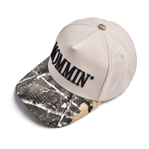 IRXVESA Mommin Trucker Hat for Women and Men, Embroidered Mom Baseball Cap, Adjustable Canvas Snapback Camo