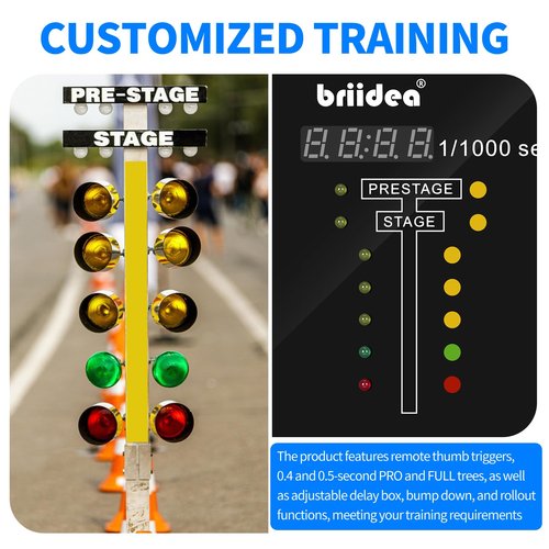 Handheld Practice Device with Wired Thumb Trigger Included, Perfect Your Launch Skills and Reaction Time, Customizable Training Modes, Lightweight and Portable