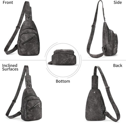 FALAN Mule Leather Crossbody Bag - Trendy Sling Bag for Women | Perfect for Travel & Everyday Use