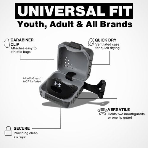 Armour Mouthguard Case Black OSFA