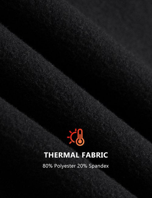THE GYM PEOPLE Women's Joggers Pants Lightweight Athletic Leggings Tapered Lounge Pants for Workout, Yoga, Running Fleece Lined Black