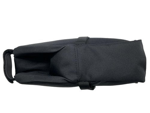 KINEKT Bike Waterproof Saddle Bag, Cycling Accessories, Magnetic Back Closure, Reflective Strip, 4 Liter Capacity, Black