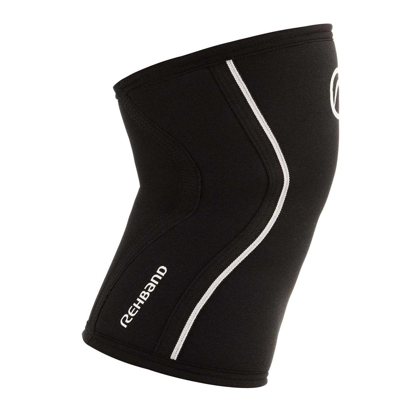 Rehband Kids Knee Sleeve made from 5mm Noprene, Knee Brace - Youth Girls & Boys Compression Knee Brace for Sports: Football, Hockey, Basketball or Running, Colour:Black, Size:Small