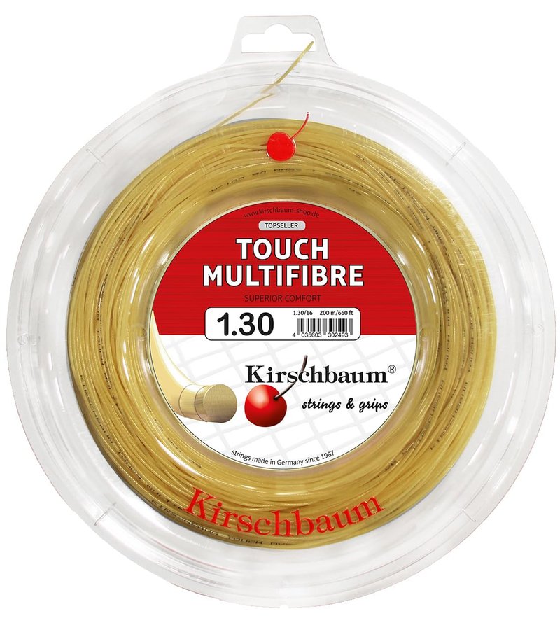 Kirschbaum Reel Touch Multifibre 1.30 mm (16G) 660ft