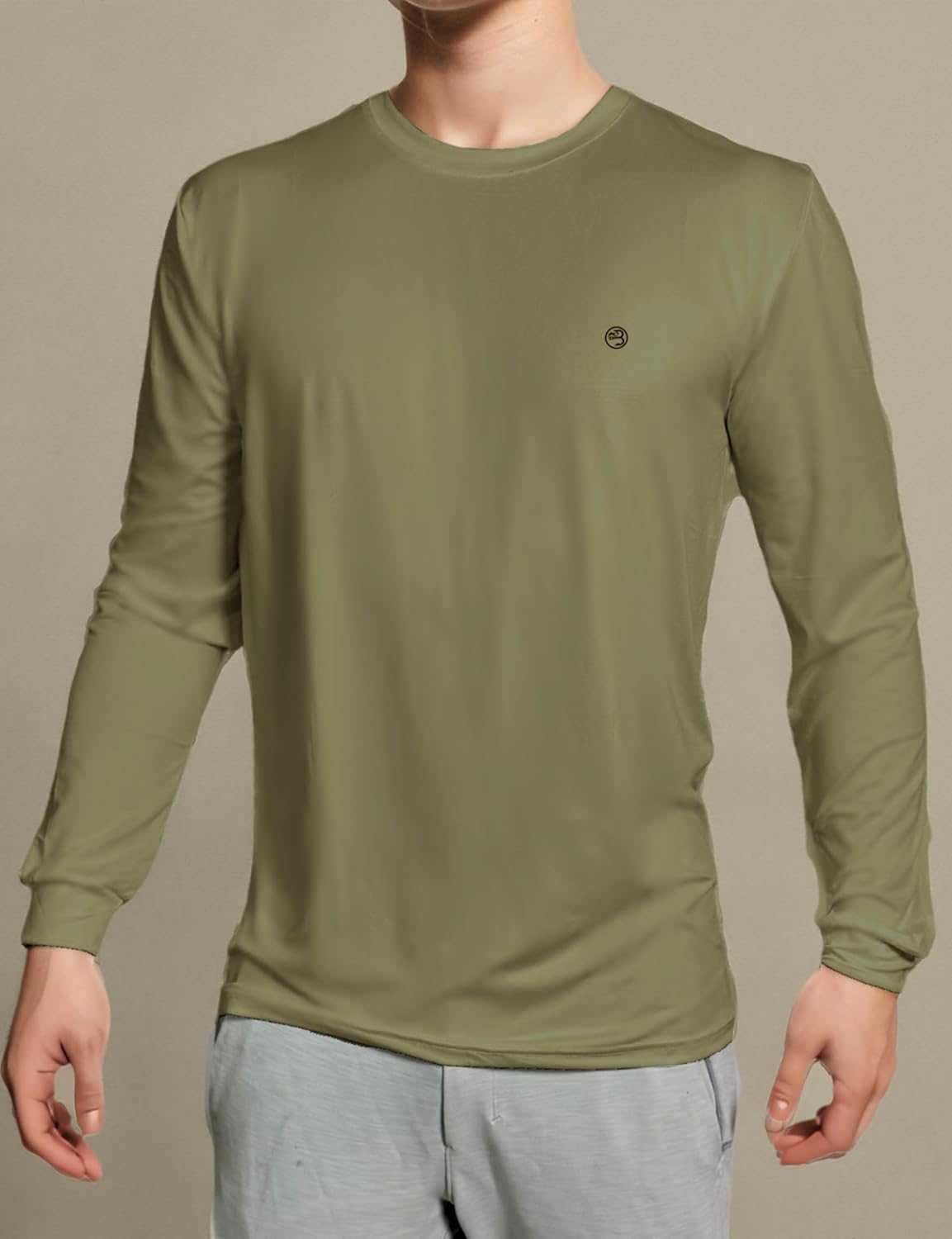 Mens Dry-Fit UPF 50+ Sun Shirt, Fishing Shirts for Men Long Sleeve, SPF Shirts for Men, Men's Rash Guard Shirts