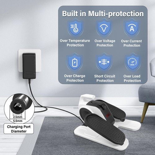 24V Leg Exerciser Charger Replacement Fit for LegXercise Ellipse Motorized Leg Assisted Movement, Power Cord AC Adapter Compatible with LEGXERCISE LEGX-013 LEGX013 Ellipse Automatic Leg Mover