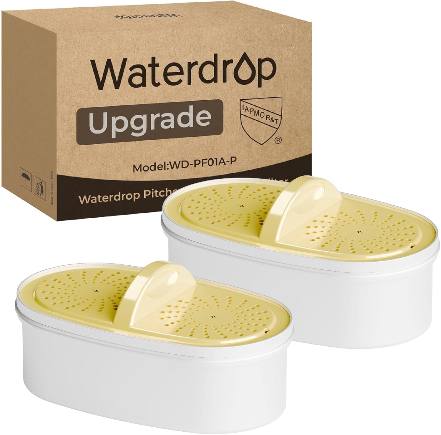 Waterdrop Replacement Filters 3-Pack - NSF Certified for PFAS, PFOA, Chlorine Removal