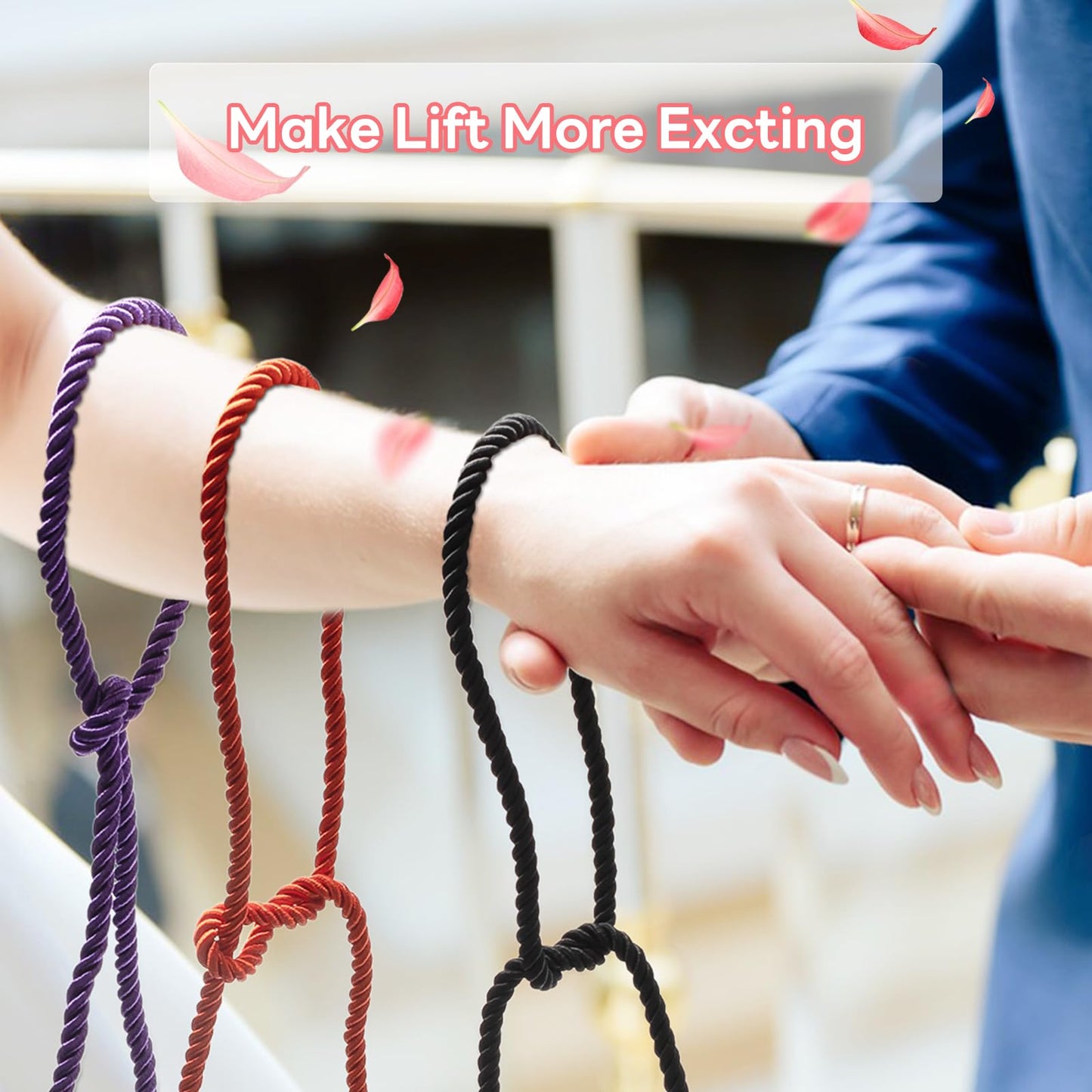 Japanese Rope Style Kit Bedroom Play for Beginners and Experienced Riggers, Silky Soft Rope, Perfect for Simple and Complex Knots