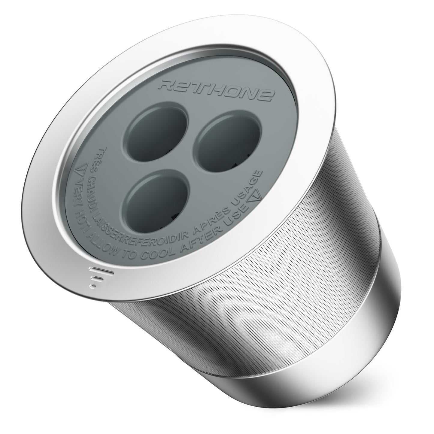 RETHONE Reusable K Cup Reusable Coffee Pods Compatible with Ninja Coffee Maker, Stainless Steel Reusable Coffee Filters for Ninja CFP201 CFP300 CFP301 CFP305 CFP307 CFP400 Dual Brew Pro (1 Pack)