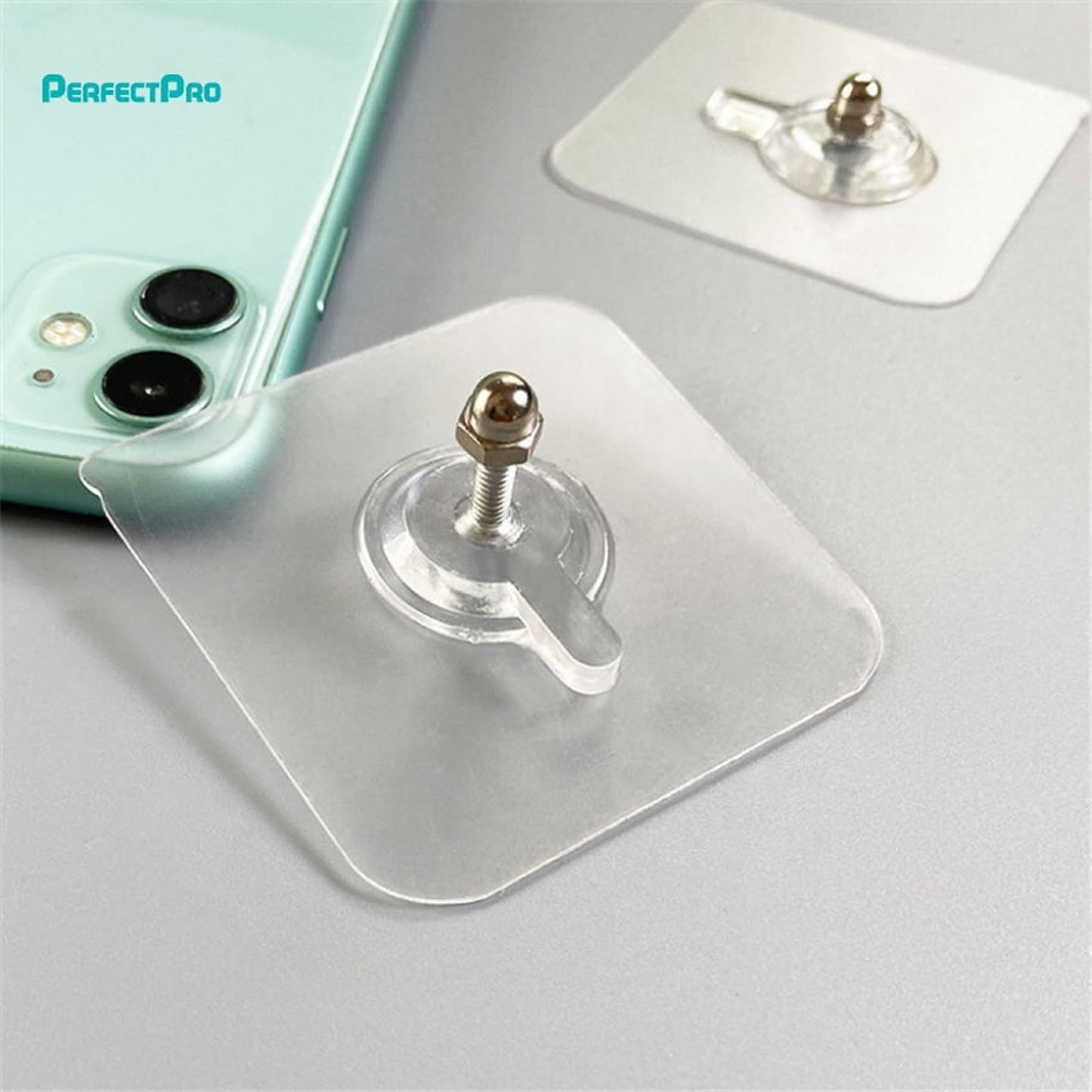 FESAREYA 10 Pack Adhesive Wall Hooks for Hanging, Picture Hanging Strips, Wall Hangers Without Nails for Photos Frames, Hooks for Walls No Damage