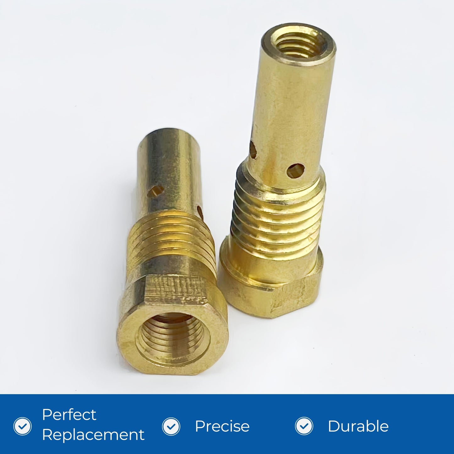 TimelyDu 24PCS Flux Core Gasless Nozzles Welding Gun Accessory Kit,MIG Welding Accessories,Compatible with Lincoln Century FC90 Forney Titanium (.030" Accessory Kit)